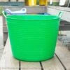 10.5Gal/38L Tubtrug Flexible Large Bucket - Green -Garden Plant Store 105gal 38l tubtrug flexible large bucket green