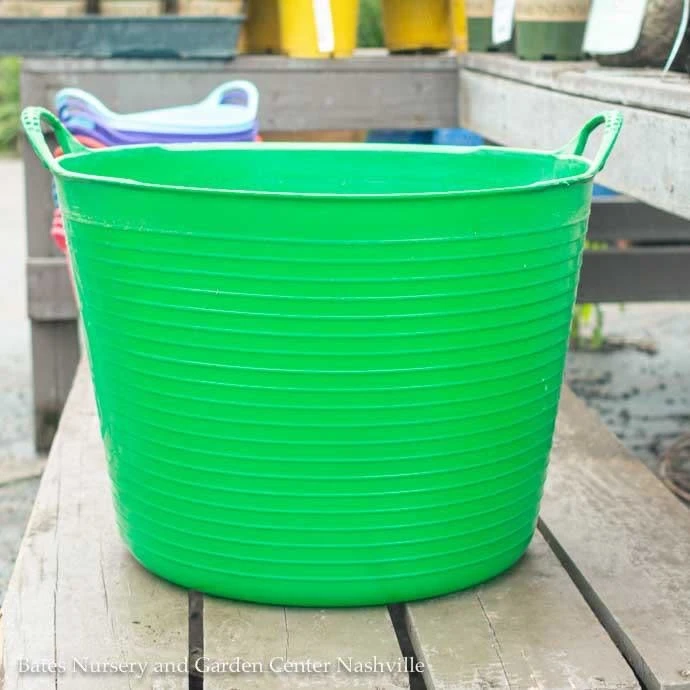 10.5Gal/38L Tubtrug Flexible Large Bucket - Green 3 10.5Gal/38L Tubtrug Flexible Large Bucket - Green
