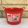 12.5oz/.37L Tubtrug Flexible Mini Microtub Bucket - Red -Garden Plant Store 125oz 37l tubtrug flexible mini microtub bucket re