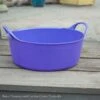 1.3Gal/5L Tubtrug Flexible Extra-Small Shallow Bucket - Purple -Garden Plant Store 13gal 5l tubtrug flexible extra small shallow buck