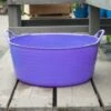 3.9Gal/15L Tubtrug Flexible Small Shallow Bucket - Purple -Garden Plant Store 39gal 15l tubtrug flexible small shallow bucket pu