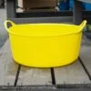 3.9Gal/15L Tubtrug Flexible Small Shallow Bucket - Yellow -Garden Plant Store 39gal 15l tubtrug flexible small shallow bucket ye