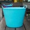 6.5Gal/26L Tubtrug Flexible Medium Bucket - Sky Blue -Garden Plant Store 65gal 26l tubtrug flexible medium bucket sky blue