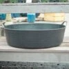 9.2Gal/35L Tubtrug Flexible Large Shallow Bucket - Black -Garden Plant Store 92gal 35l tubtrug flexible large shallow bucket bl