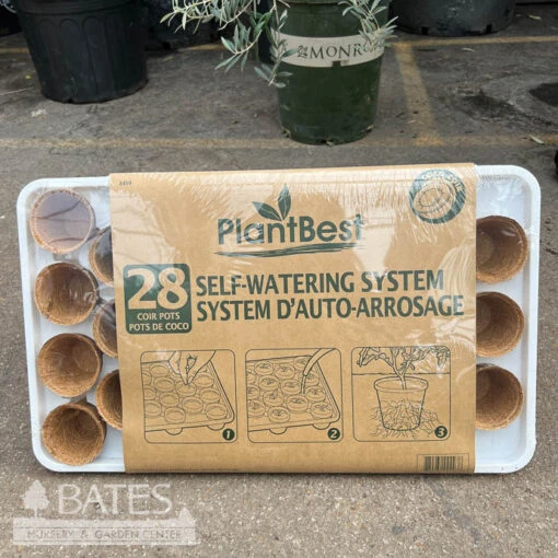Coconut Coir Pot Self Watering System Kit 28 Cells PlantBest