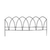 Fence Border Hastings Arch 29x13 Black Metal -Garden Plant Store fence border hastings arch 29x13 black metal