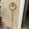 Rain Gauge Stake Bird In Circle W/Bell Flamed Copper 6x36 (#8) -Garden Plant Store rain gauge stake bird in circle w bell flamed copp