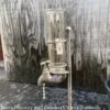 Rain Gauge Stake W/Faucet W/Drip Decor 36" (#1) -Garden Plant Store rain gauge stake w faucet w drip decor 36 1