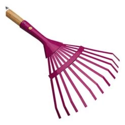 Tool Kids Leaf Rake Wood Handle -Garden Plant Store tool kids leaf rake wood handle 2